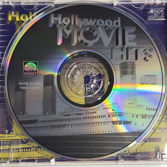 Hollywood Movie Hits CD 1998 Countdown Singers Madacy – Film Soundtrack Classics - Picture 3 of 5